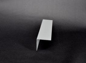 Cornière en aluminium blanche