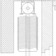 Brise soleil orientable installé dans une réservation