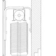 Brise soleil orientable avec lambrequin type 1