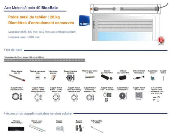 Kit blocbaie