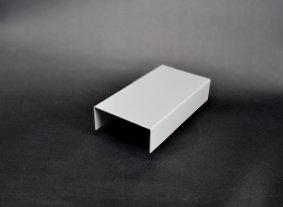 Profil u en aluminium, zinc ou acier galvanisé